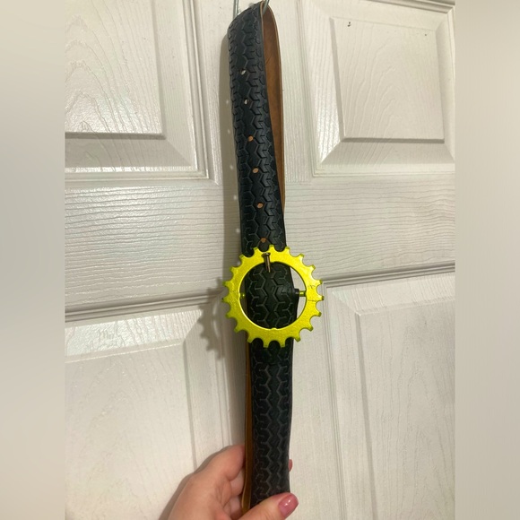 Unique handcrafted bicycle tire belt - Picture 2 of 2